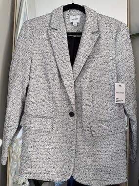 NWT Nine West The Fitted City Blazer